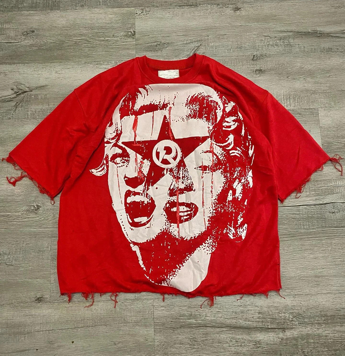 "RATED R SUPERSTAR" OVERSIZED T-SHIRT