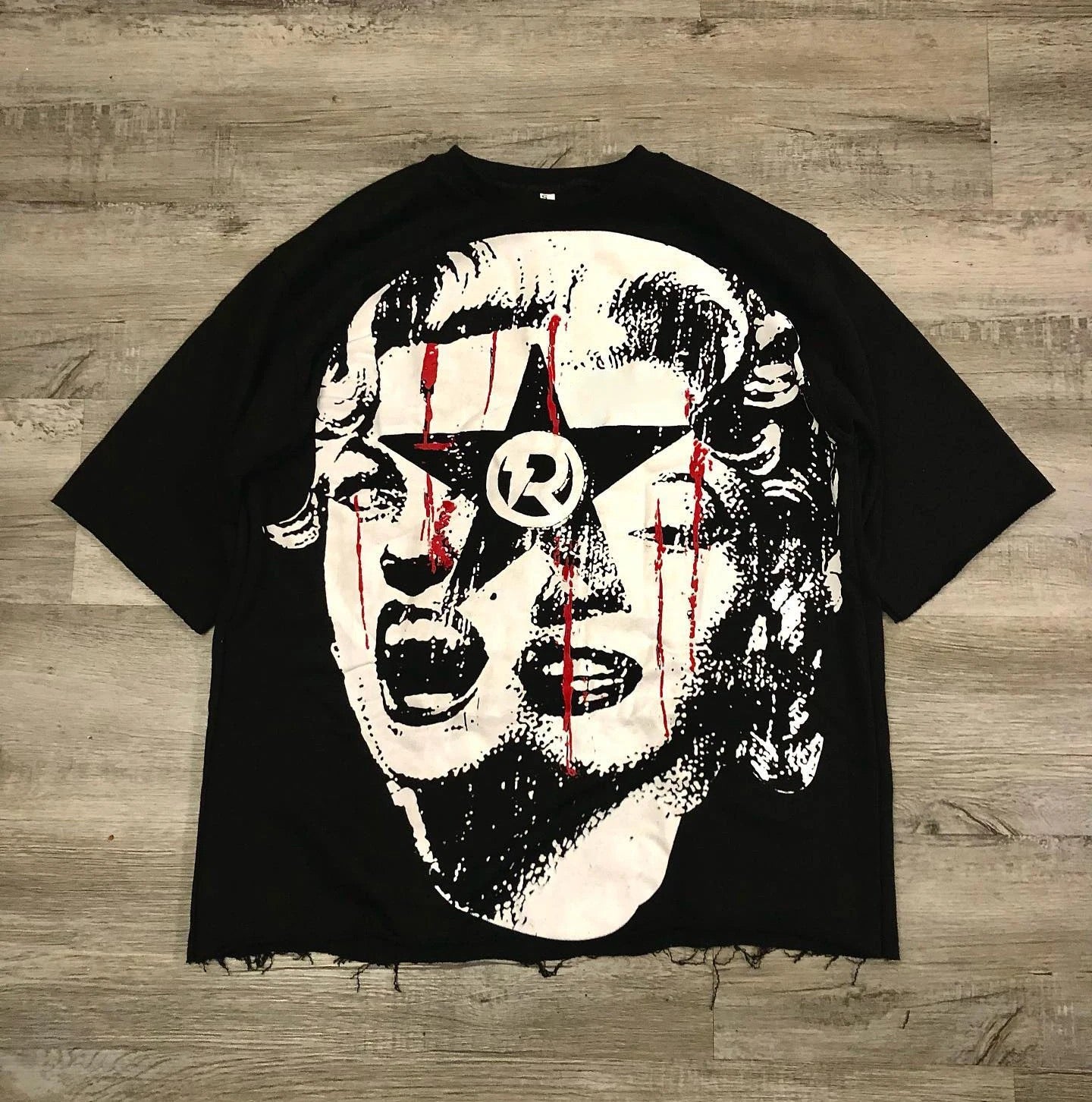 "RATED R SUPERSTAR" OVERSIZED T-SHIRT